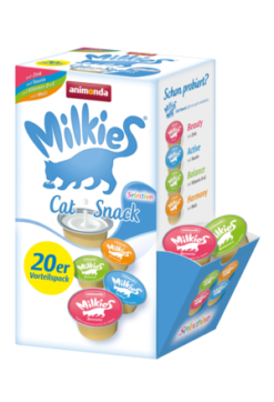 Animonda Milkies Selektion 20er (4 Sorten á 5 Kapseln)