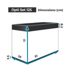 Alternative view of AQUARIUM SET OPTI SET WEISS 2.0