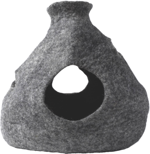DDKC Abri Purr-a-Boo, Gris 36x25x36cm