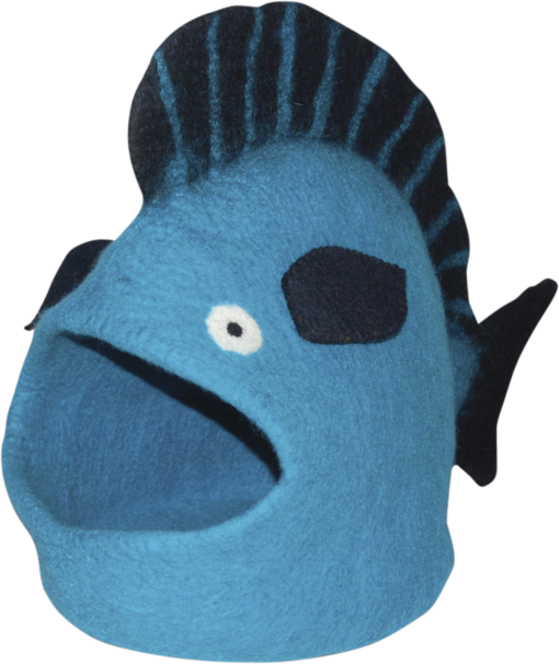 DDKC Abri Poisson, Turquoise 54x28x20cm