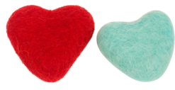DDKC Coeurs, 2 pcs, Multicolore