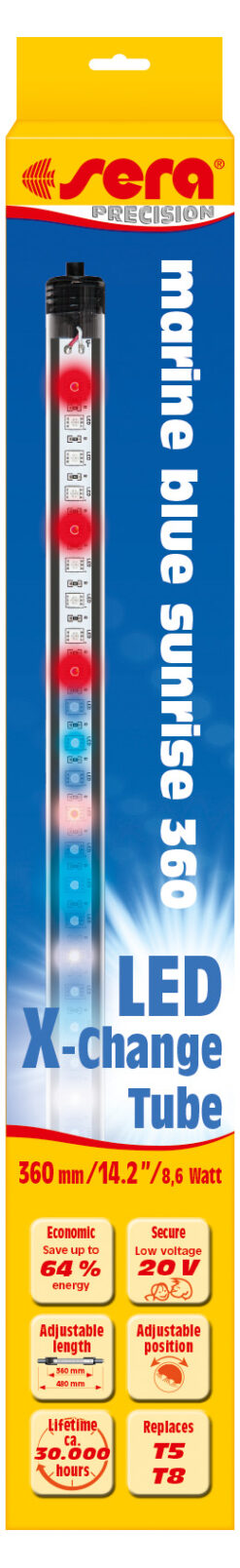 sera LED marine blue sunrise