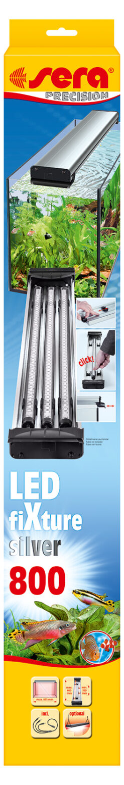 sera LED fiXture silver