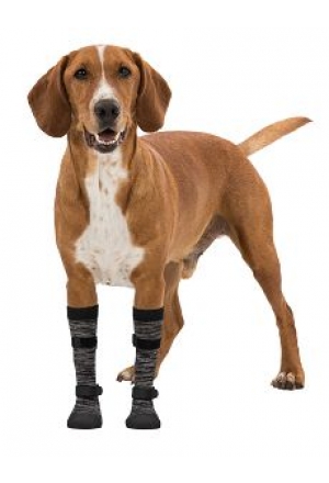 Protection des pattes Walker Socks, XS-S, 2 Pcs, noir/gris 4,5cm,XS-S, 2 St. Protection des pattes Walker Socks, XS-S, 2 Pcs, noir/gris 4,5cm,XS-S, 2 St.