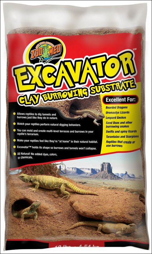 Excavator Clay Burrowing Substrate 4,5Kg Excavator Clay Burrowing Substrate 4,5Kg